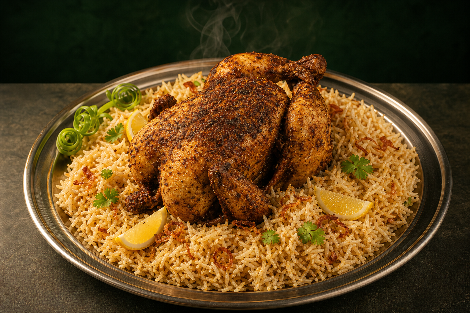 Full Sajji (with rice)